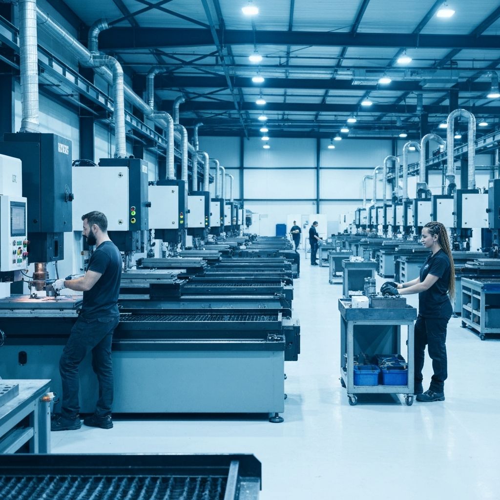 Zhongheng Metal workshop interior